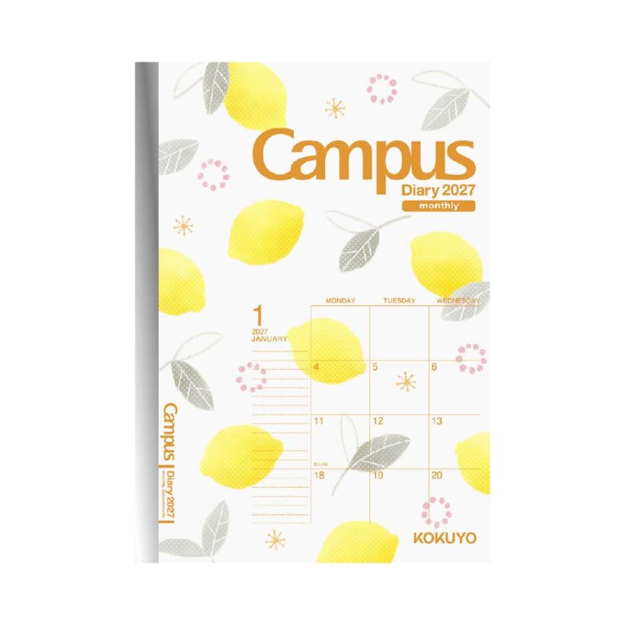 Campus Diary コクヨ 手帳 2027 キャンパスダイアリー CAMPUS 『A6