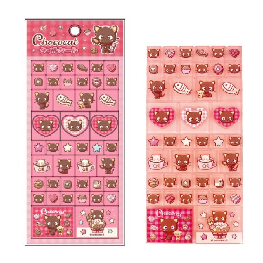 チョコキャット サンリオ タイルシール キャラクター 正規品 CO-03-01
