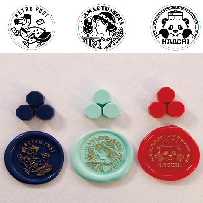 サンビー（SANBY） オビワン シーリングスタンプセット レトロ郵便