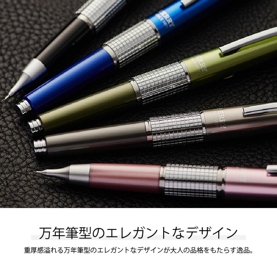 ぺんてる（Pentel） 万年CIL ケリー 万年筆型 シャープペンシル 黒 青