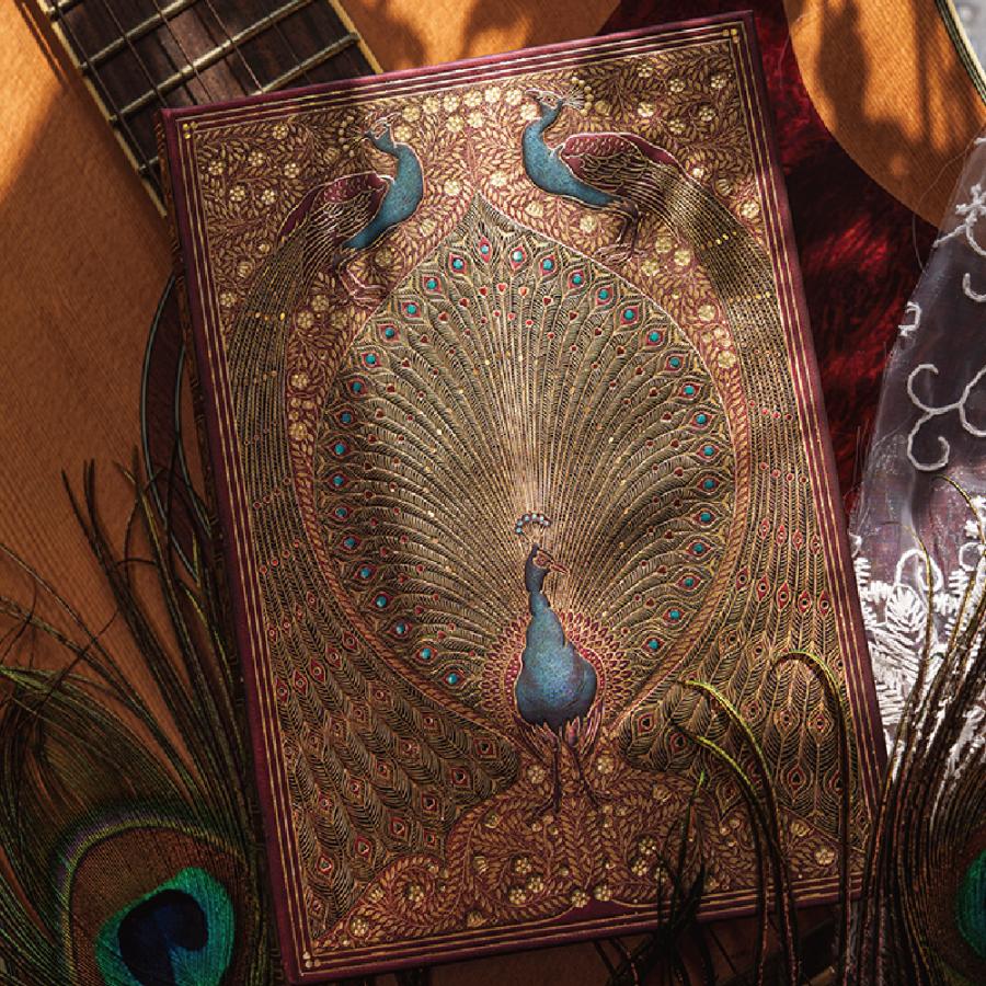 paperblanks ペーパーブランクス ノート ハーフェズのクジャク