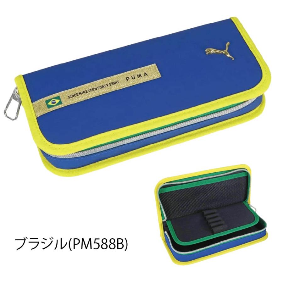 クツワ（KUTSUWA） メタルキャット ペンケース 筆入 プーマ PUMA PM588