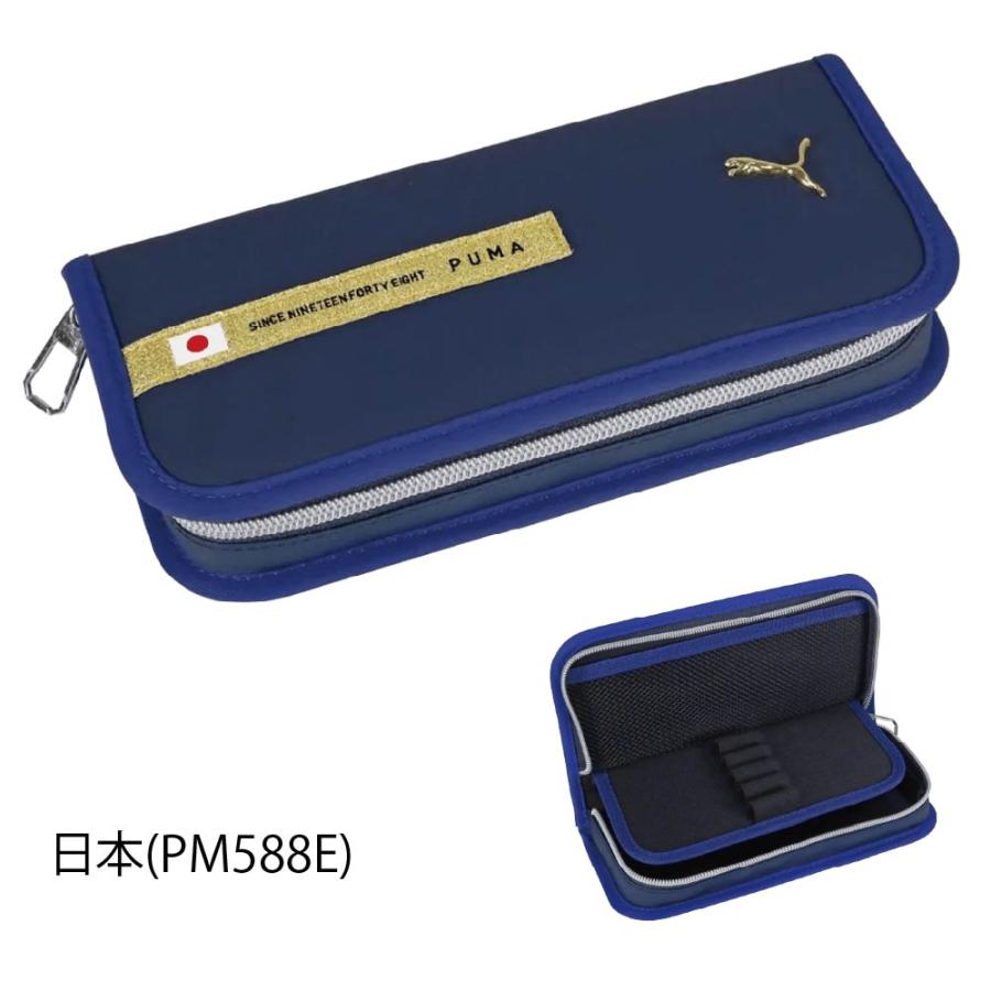 クツワ（KUTSUWA） メタルキャット ペンケース 筆入 プーマ PUMA PM588