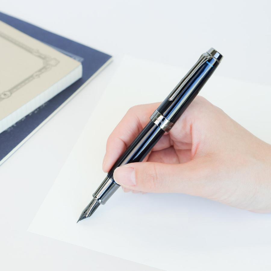 セーラー万年筆 プロフェッショナルギア アンカー ブラックトリム