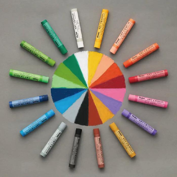 ぺんてる（Pentel） アートクレヨン ARTCRAYON 単色 単品 大人の