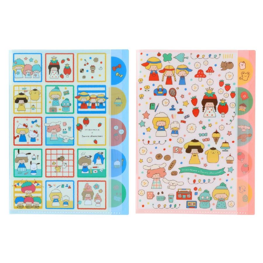 サンスター文具 ミズタマ×サンリオキャラクターズ2 ダイカットクリア