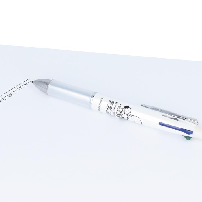 数量限定【PEANUTS75周年】スヌーピーDr.Gripジェットストリーム サンスター文具 限定品 ドクターグリップ4+1 スヌーピー75周年