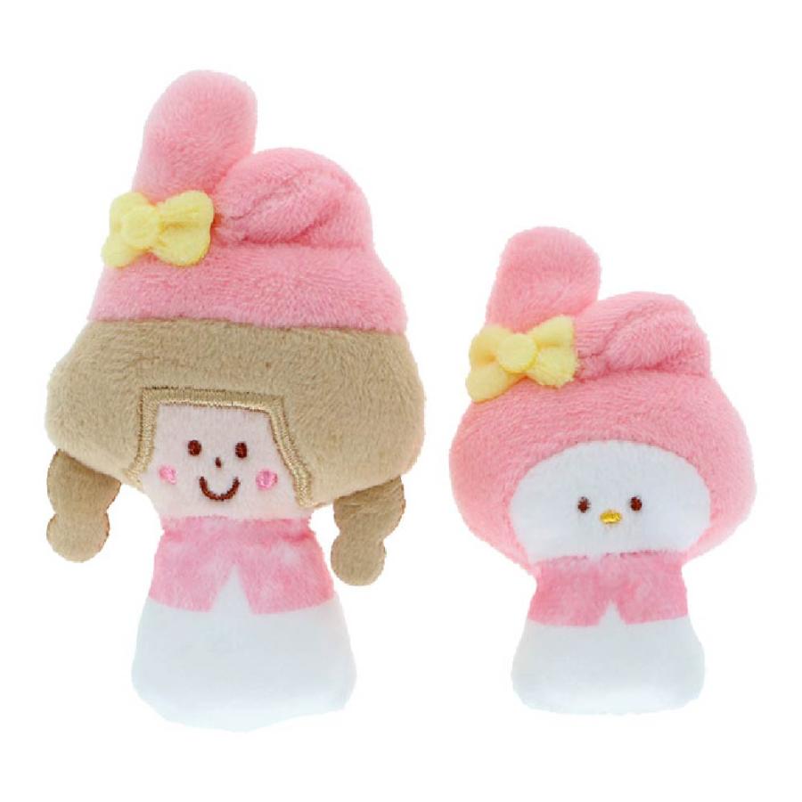 サンスター文具 ミズタマ×サンリオキャラクターズ2 ぬいぐるみバッジ 