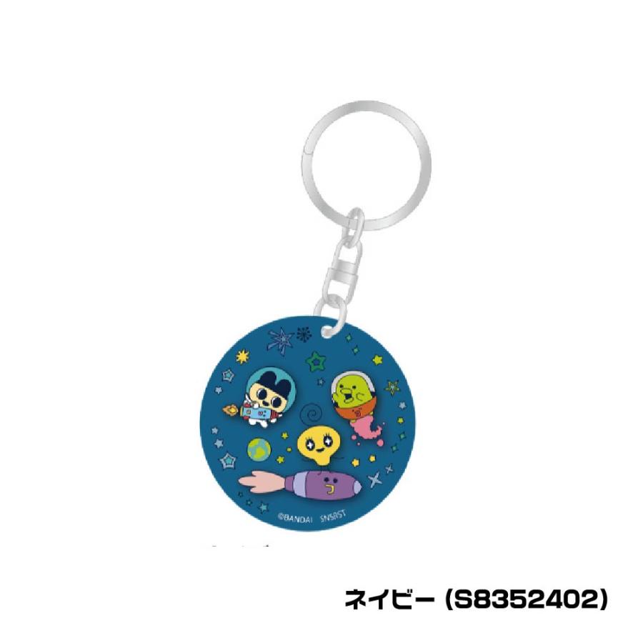 サンスター文具 2層アクリルキーホルダー たまごっち 『ネイビー