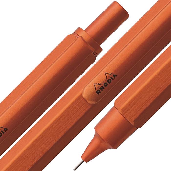 RHODIA（ロディア） スクリプト シャープペンシル オレンジ ブラック