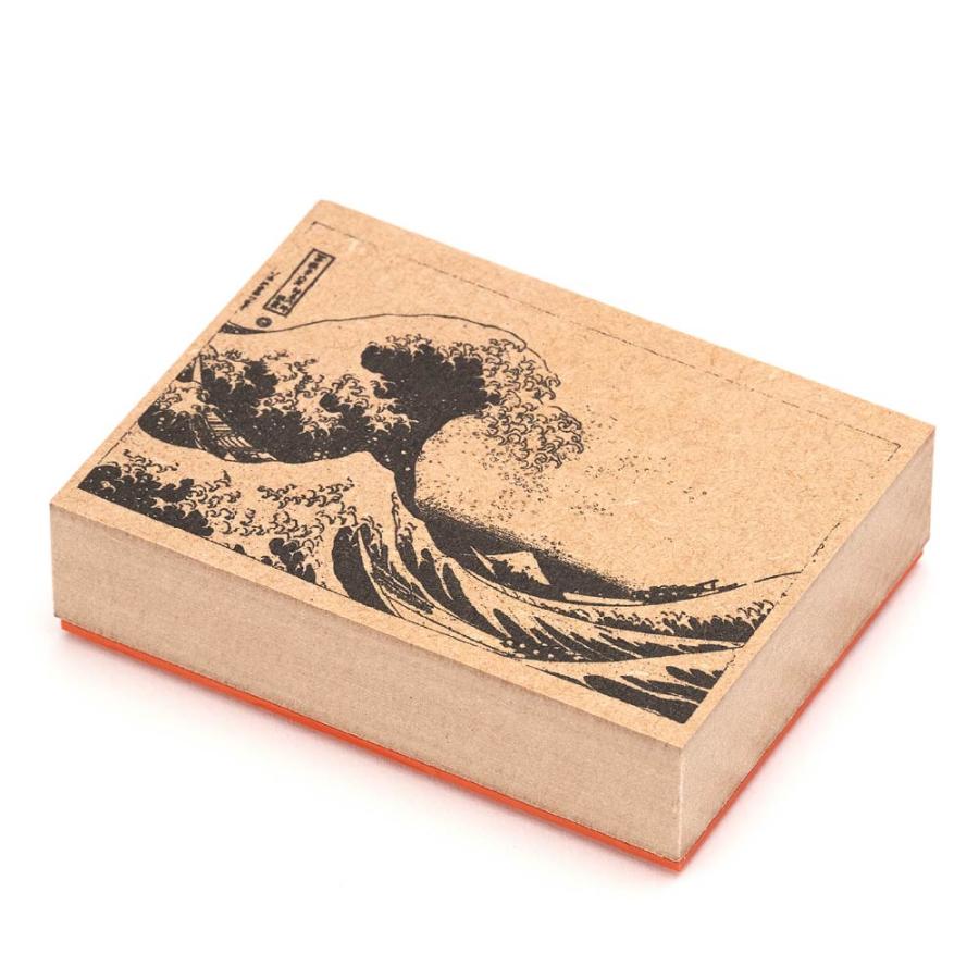 サンビー ラバースタンプコレクション HOKUSAI 富嶽三十六景 神奈川