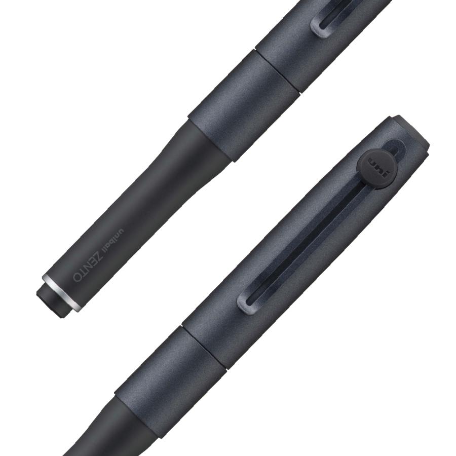 ユニボール ゼント シグ二チャー ZENTO ブラック 4本セット　★未開封★ uni（三菱鉛筆） ユニボール ゼント シグニチャーモデル ボールペン