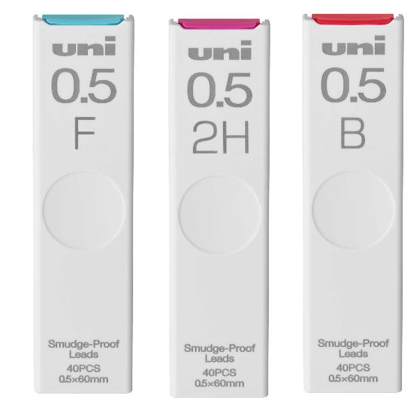 三菱鉛筆 ユニ UL-S シャープ 替え芯 Uni シャーペン シャープペンシル 0.5 0.7 0.3 0.4 0.9 mm｜hanko-otobe｜03