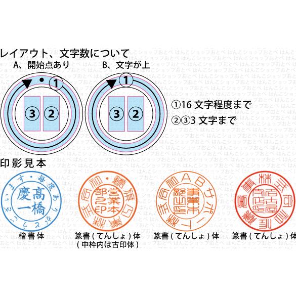 シヤチハタ（Shachihata） シャチハタ 丸型印 20号短柄 二重丸タイプ