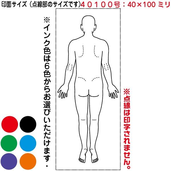 希少 人体図 シャチハタ 医療用人体図 全身 男性背面 角型印 号 医療 スタンプ 本州 カルテ 病院 検査 はんこ 印鑑 ハンコ 早割クーポン Studiostodulky Cz