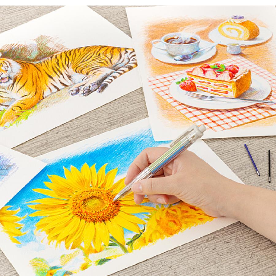 ぺんてる（Pentel） 『スケッチブック付き・限定品』 アートマルチ8