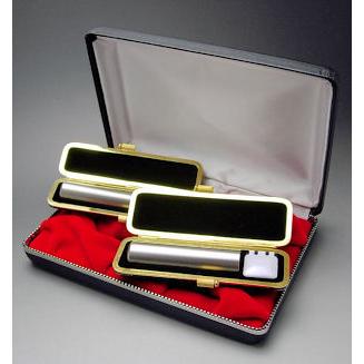 実印・銀行印セット チタン印鑑18・10.5ミリ