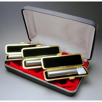 実印・銀行印・認め印セット チタン印鑑15・10.5・10.5ミリ