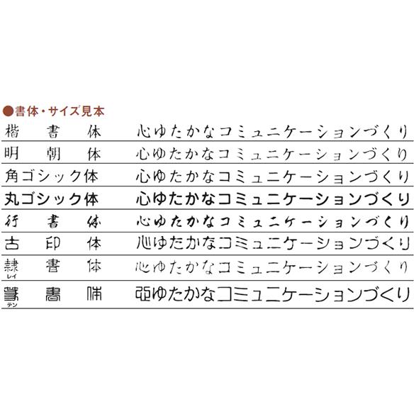 印鑑 はんこ ゴム印 角印(21mm) 実印 銀行印 認印 印鑑 ハンコ 就職祝い プレゼント 送料無料 法人印鑑｜hankoya-store-7｜03