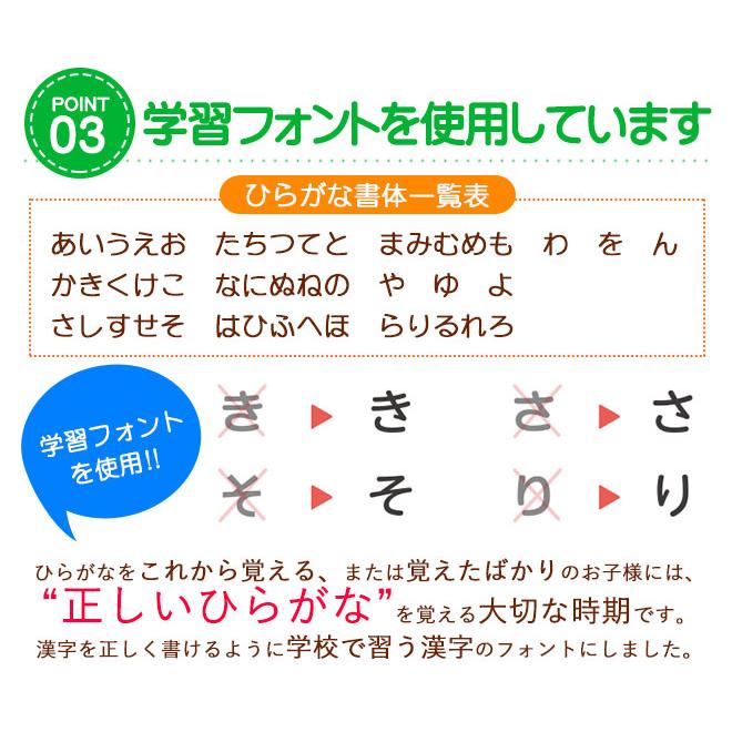 お名前スタンプ おなまえスタンプ おなまえポンシンプル18点セット 入学 入園 ハンコ 漢字 ローマ字 祝い プレゼント 送料無料 印鑑 はんこ O-01｜hankoya-store-7｜17