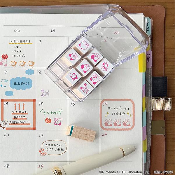 ビバリー 星のカービィ チェックスタンプ（9個セット） CK9-059 手帳