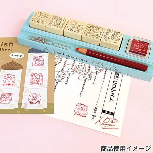 すみっコぐらし ビバリー せんせいスタンプ（木製ゴム印） SDH-110