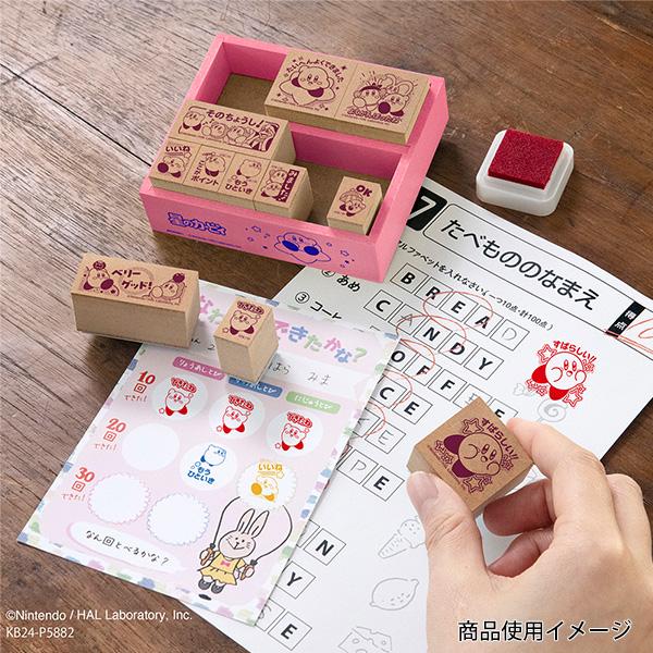 ビバリー 星のカービィ 木製ごほうびスタンプ （木製ゴム印） SDH-128