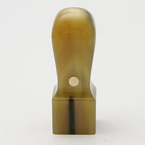 印鑑 はんこ 法人印鑑 角印 牛角 中色 21mm 法人用 会社印 ハンコ 社印 送料無料