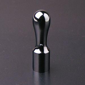 チタン印鑑 法人印 プレミアムチタン 会社認め印プレミアムブラック (天丸タイプ) 16.5mm 印鑑ケース付き 法人印鑑 法人用 はんこ 送料無料