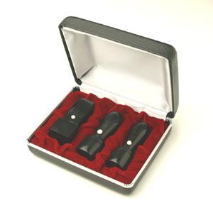 印鑑 はんこ 会社設立 Aセット (天丸) (実印：18mm 銀行印：16.5mm 角印：21mm) 玄武 (黒彩樺) (専用ケース付) 法人印鑑 3本セット 送料無料