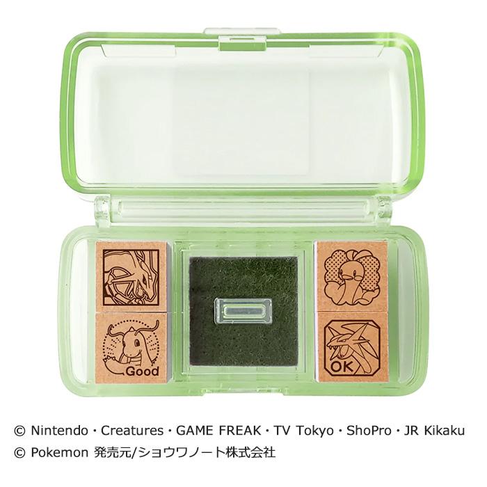 ビバリー ミニスタンプ ポケモン ドラゴンタイプ （ゴム印） SGM-037