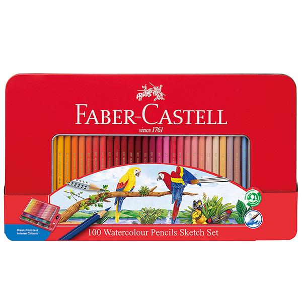 ファーバーカステル 水彩色鉛筆 100色セット FABER-CASTELL 文房具