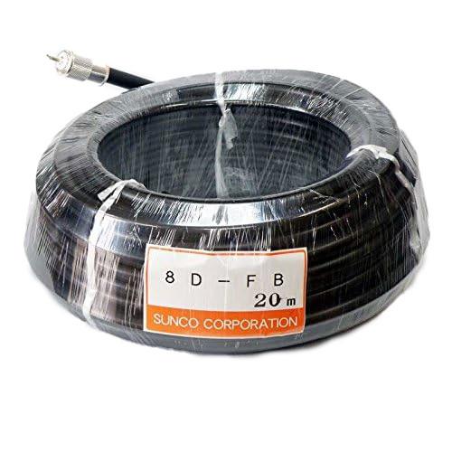 8D-FB ケーブル 20m（四国電線）両端MP 両端M型コネクター付き 8D-FB 20m 同軸ケーブル 四国電線 : HANNA WEB