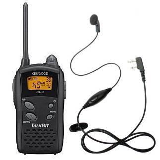 KENWOOD UTB-10 トランシーバー イヤフォン付き 楽天市場】ケンウッド UTB-10 純正イヤホンマイクセット 特定小電力