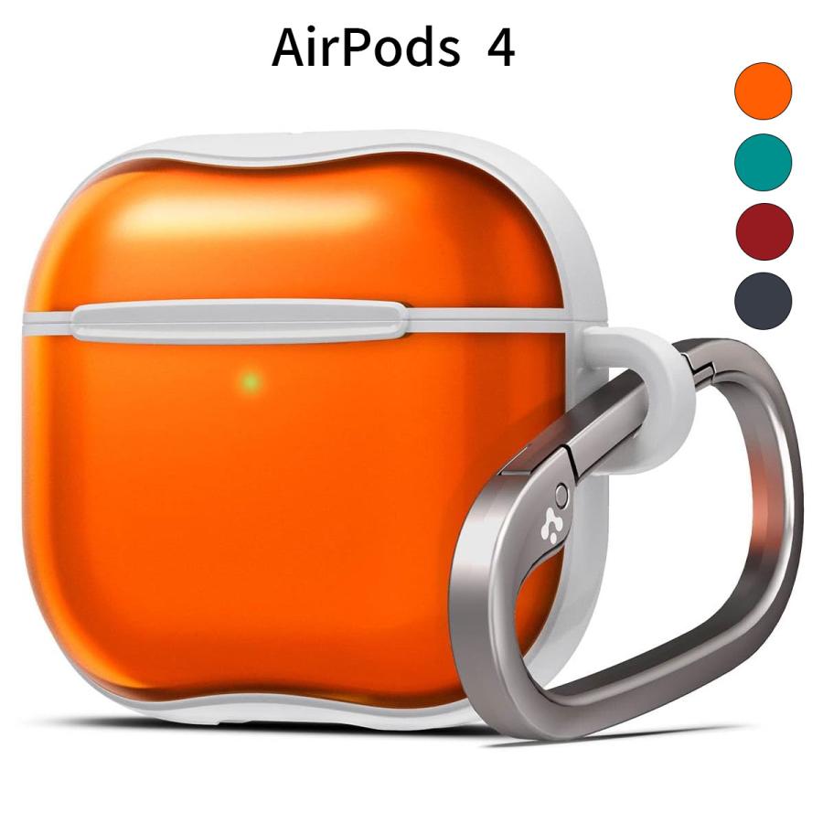 AirPods 4 ケース｜第4世代 USB-C 対応｜Spigen Classic C1 半透明 TPU