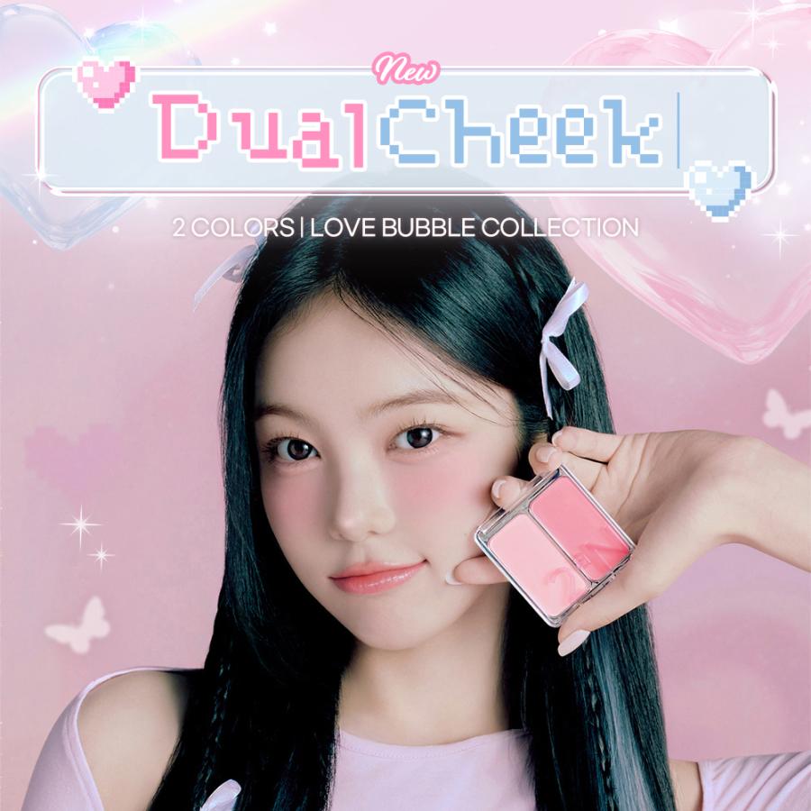 [2aN] デュアルチーク Dual Cheek  韓国コスメ 高発色 密着 メイク（Yahoo!・hannahpad Yahoo!ショップ）