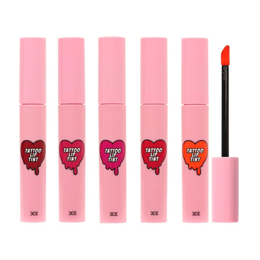 100 の保証 韓国コスメ 3ce Tattoo Lip Tint タトゥー リップティント Wantannas Go Id