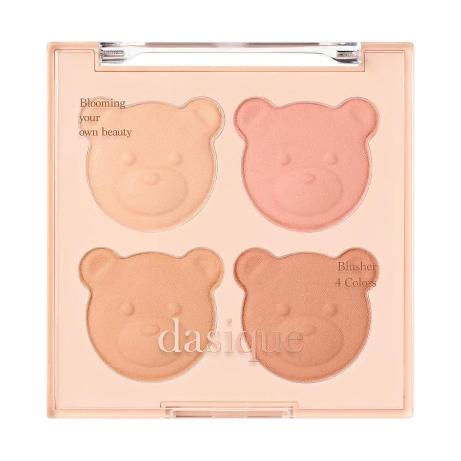 dasique ブレンディングムードチーク チークパレット 16 Brown Bear