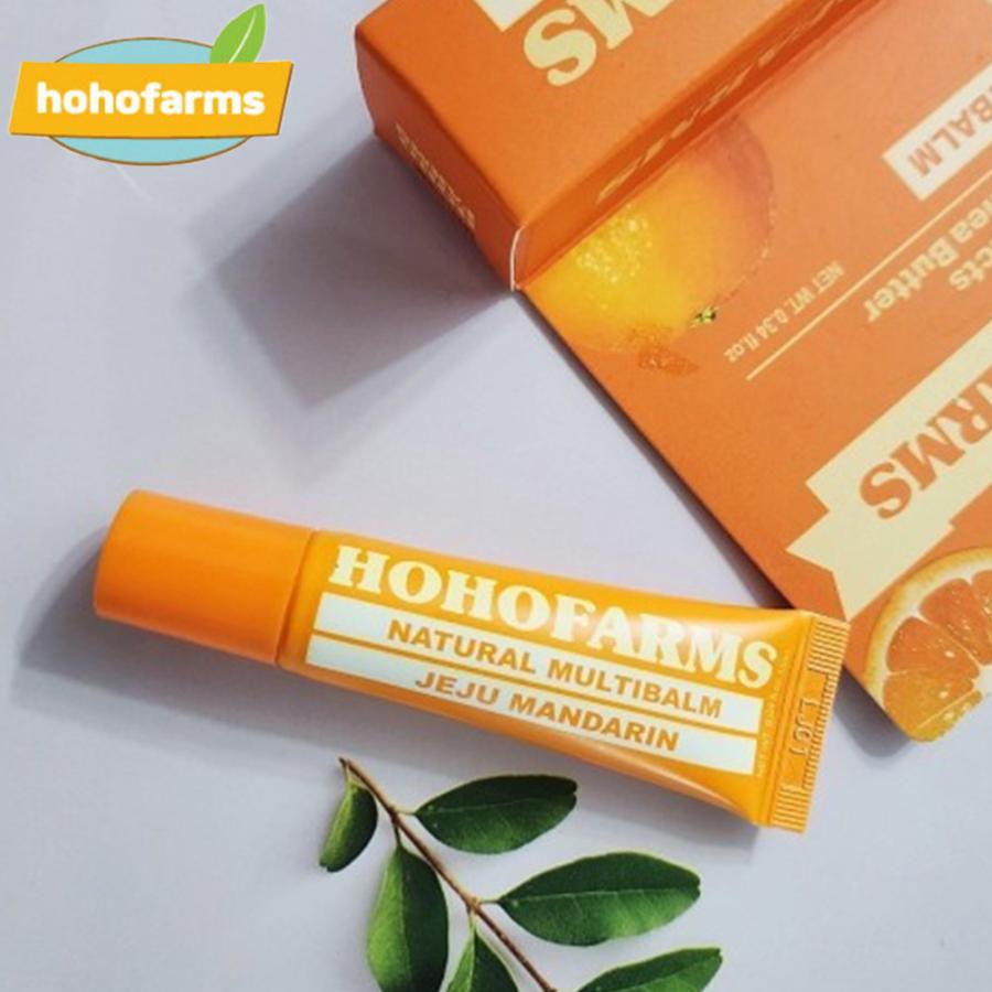 happyさま 専用 ペパーミント2 オレンジ HOHOFARMS] マルチバーム 済州のみかんの香り ビタミンC シアバター