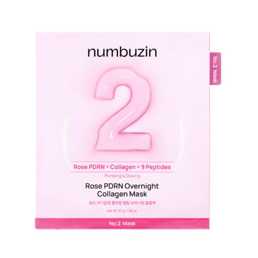 numbuzin ナンバーズイン 2番 PDRN Overnight Collagen 4枚入 マスク