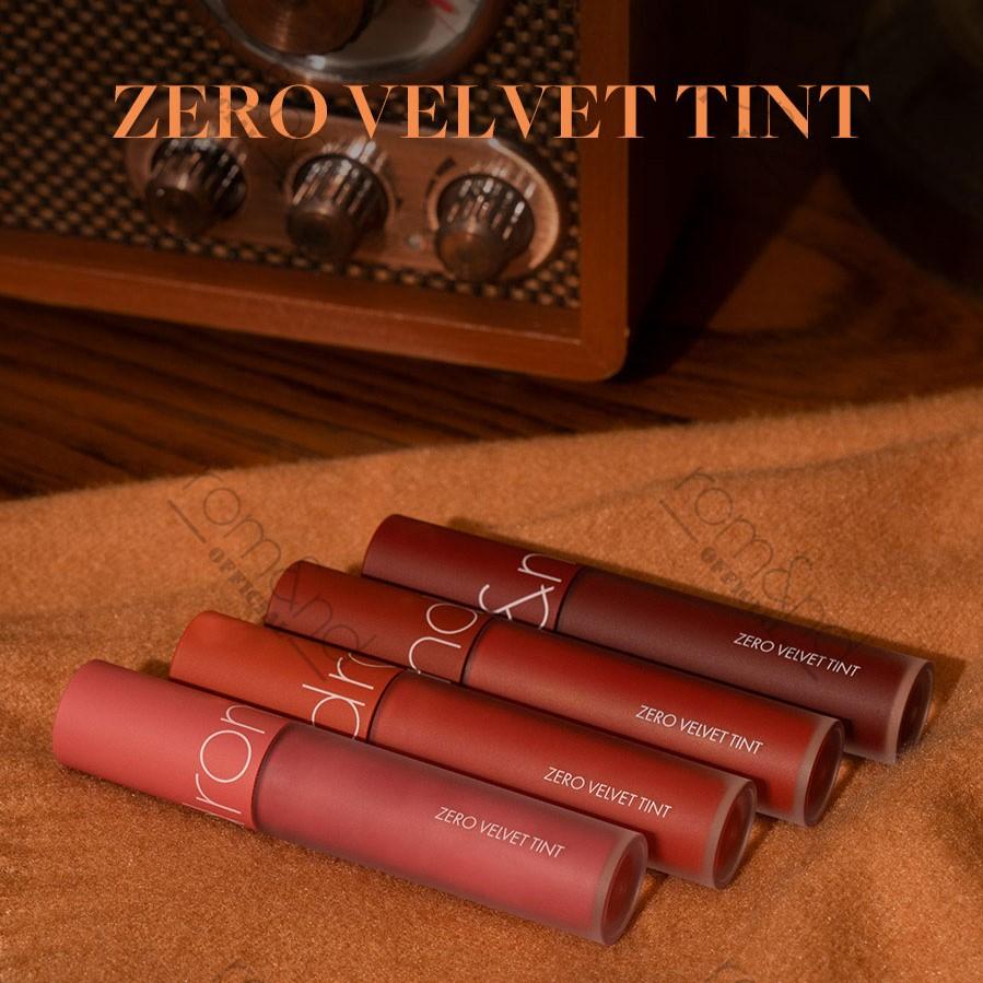 rom＆nd ゼロベルベットティント Zero Velvet Tint ロムアンド 韓国