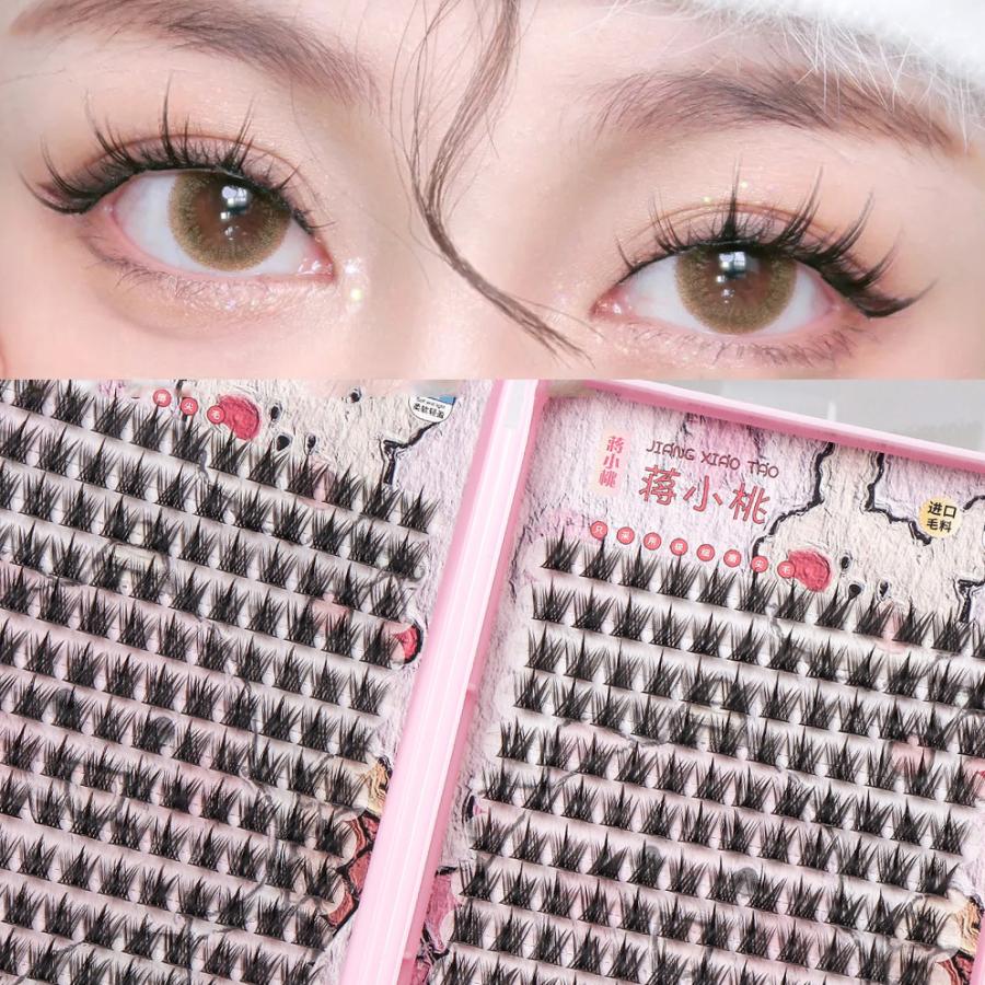 大容量つけまつげパレット！】合計360本 12mm まつげ エクステ