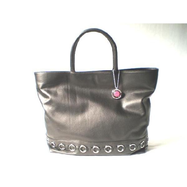 通勤用　牛革ソフトA4トートバッグ（黒） | 