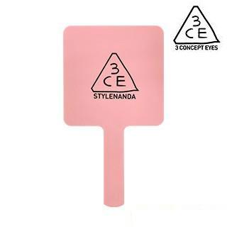 送料無料 速達 代引不可 3ce スクエア ハンド ミラー ピンク ルーマー 3ce Square Hand Mirror Pink Rumour 3ce Mir001 韓流bank 通販 Yahoo ショッピング