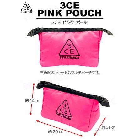 【送料無料・速達】 3CE ピンク ポーチ (3CE PINK POUCH)｜hanryubank｜02