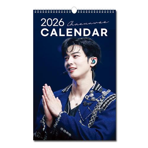 ASTRO チャウヌ ウヌ サンストレカ チャウヌ (ASTRO/アストロ) 2026年 (令和8年) フォト 壁掛けカレンダー