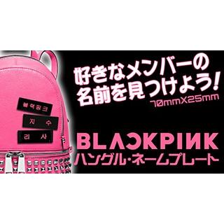 【送料無料・速達】 BLACKPINK (ブラックピンク) グッズ - ハングル ネームプレート (Name Plate) 名札 なふだ｜hanryubank｜02