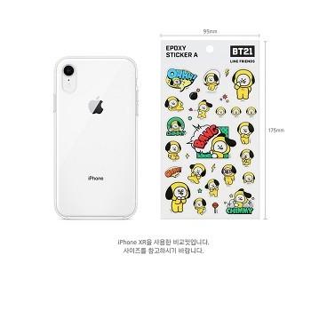 【送料無料・速達】 BTS (防弾少年団) 公式 グッズ [BT21] EPOXY STICKER A エポキシ ステッカー｜hanryubank｜04