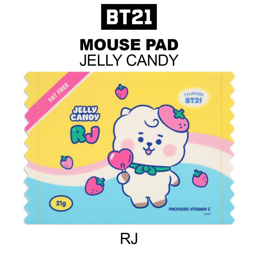 送料無料・速達】BTS (防弾少年団) 公式 グッズ [BT21] マウスパッド