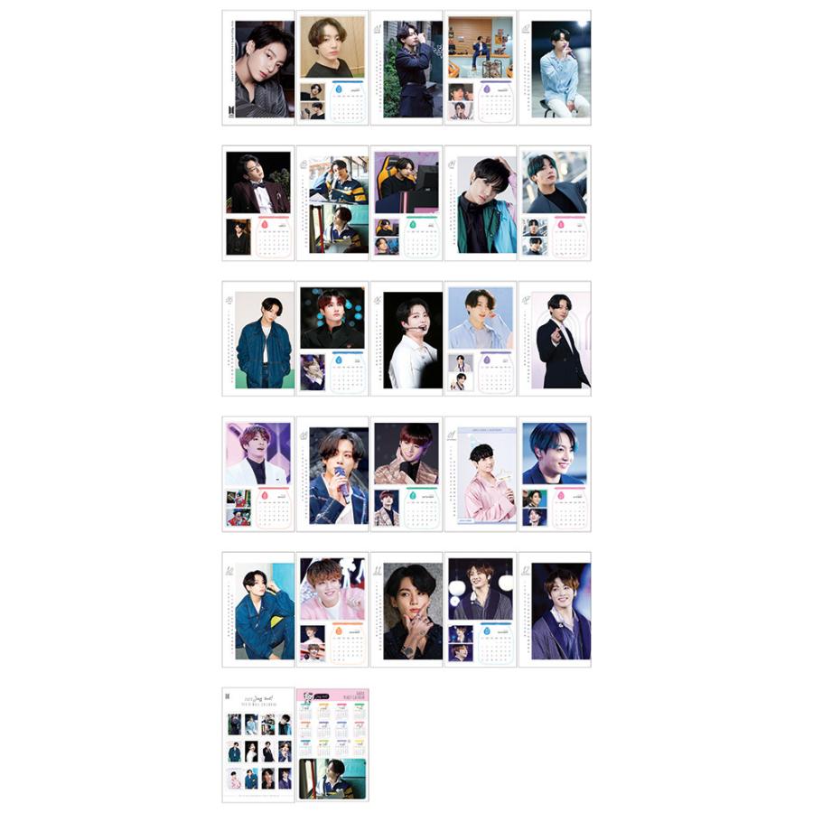 ジョングク Jung Kook 防弾少年団 Bts 21年 令和3年 フォト 壁掛けカレンダー グッズ Btsjk 21wc 韓流bank 通販 Yahoo ショッピング